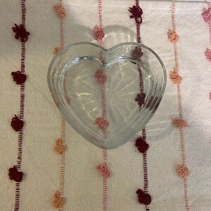 Heart Glass Bowl